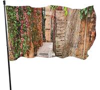 Bandiera Stagionale Italia Scenic Alley Garden, Bandiera del Gioco 3 X 5 Piedi Decorazioni per la Casa all'aperto