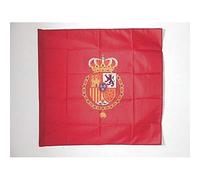 AZ FLAG Bandiera STANDARDO Reale del RÉ Felipe VI di Spagna 90x90cm - Bandiera del Regno Spagnolo 90 x 90 cm Foro per Asta