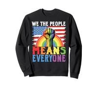 Bandiera statunitense LGBT We the People Mese dell'orgoglio Felpa