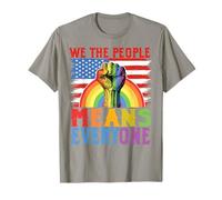Bandiera statunitense LGBT We the People Mese dell'orgoglio Maglietta