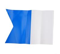 Bandiera subacquea 29 x 22 cm, ideale per barche e spiagge con presa per asta