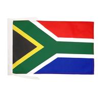 BANDIERA SUDAFRICA 45x30cm - BANDIERINA SUDAFRICANA 30 x 45 cm cordicelle - AZ FLAG