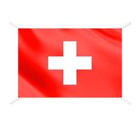 Bandiera Suisse ufficiale - Bandiere del Mondo per interno ed esterno, bandiere decorative e da collezione, bandiera italiana inclusa - Dimensione 144x93 cm