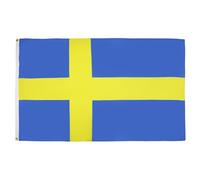 BANDIERA SVEZIA 90x60cm - BANDIERA SVEDESE 60 x 90 cm - AZ FLAG