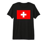 Bandiera Svizzera della Svizzera Maglietta Premium