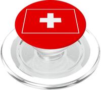 Bandiera svizzera della Svizzera PopSockets PopGrip per MagSafe