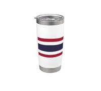 Bandiera tailandese della Thailandia Bicchiere termico in acciaio inox doppia parete