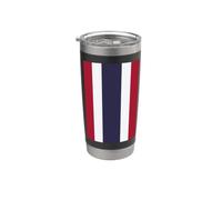 Bandiera tailandese della Thailandia Bicchiere termico in acciaio inox doppia parete