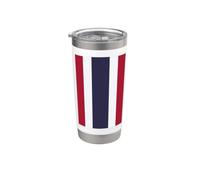 Bandiera tailandese della Thailandia Bicchiere termico in acciaio inox doppia parete