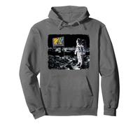 Bandiera Televisiva MTV Moon Astronaut Music Felpa con Cappuccio