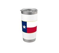 Bandiera texana del Texas Bicchiere termico in acciaio inox doppia parete