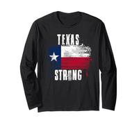 Bandiera Texas Forte invecchiata - Texan Pride Maglia a Manica