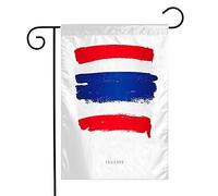 Bandiera Thailand Emigration On Siam White Design Signs Symbols Objects State Gulf Elements Sign Kingdom Decorazione Bandiera In Poliestere, Per Eventi, All'Aperto Al Coperto, 30x45cm