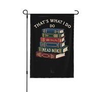 Bandiera That'S What I Do I Read Books Stagione Tessuto Da Esterno Striscione All'Aperto, Per Eventi, Celebrazioni, Balcone, 30x45cm