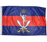 Bandiera The Queen's Gurkha Signals British Army con occhielli - MOD LICENSED