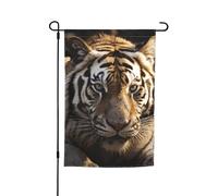 Bandiera tigre animale 30,5 x 45,7 cm bandiere per esterni verticale doppia bandiera da giardino grande cartello bandiere per casa cortile esterno bandiera decorativa per prato, decorazione portico