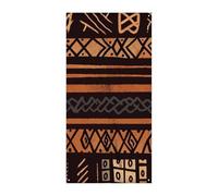 Bandiera tribale africana in tessuto di fango per porta, cartello di benvenuto per ingresso, striscione per feste, decorazioni per feste di compleanno, striscione per celebrazioni festive, 178 x 89 cm