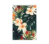 Bandiera tropicale estiva hawaiana con foglie di palma da giardino di benvenuto da 0,9 x 0,9 m, non sbiadisce, doppia faccia, per casa, cortile, cortile, veranda, prato