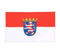 BANDIERA TURINGIA 90x60cm - BANDIERA LAND DI THÜRINGEN - GERMANIA 60 x 90 cm - AZ FLAG