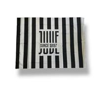 Bandiera Ufficiale 70×50 cm Bianco/Nera in Poliestere - Since 1897 - Ideale per Tifosi e Stadio - 2024001