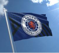 Bandiera Ufficiale Del Club Di Calcio Rangers FC Grande 5ft X 3ft