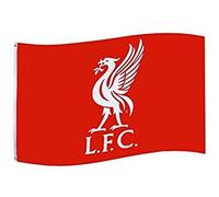 Bandiera ufficiale del Liverpool Football (Premier League 2019) (100% poliestere e misure 1,5 x 0,9 m)