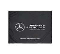Bandiera Ufficiale Del Team Mercedes AMG Petronas F1 Logo Nero 90X120 CM