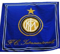 BANDIERA UFFICIALE INTER QUADRATA INTERNAZIONALE 140x140 blu