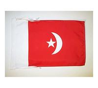BANDIERA UMM AL-QAYWAYN 45x30cm - BANDIERINA EMIRATI ARABI UNITI 30 x 45 cm cordicelle - AZ FLAG