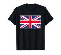 Bandiera Union Jack del Regno Unito British Pride Elegante Maglietta