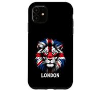 Bandiera Union Jack Lion Design Regno Unito Londra Custodia per iPhone 11