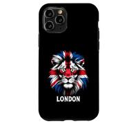 Bandiera Union Jack Lion Design Regno Unito Londra Custodia per iPhone 11 Pro