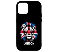 Bandiera Union Jack Lion Design Regno Unito Londra Custodia per iPhone 12/12 Pro