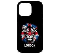 Bandiera Union Jack Lion Design Regno Unito Londra Custodia per iPhone 14 Pro Max