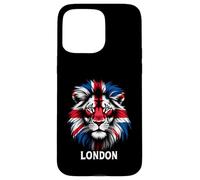 Bandiera Union Jack Lion Design Regno Unito Londra Custodia per iPhone 15 Pro Max
