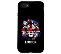 Bandiera Union Jack Lion Design Regno Unito Londra Custodia per iPhone SE (2020) / 7/8