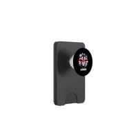 Bandiera Union Jack Lion Design Regno Unito Londra PopSockets PopWallet per MagSafe