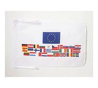 BANDIERA UNIONE EUROPEA 28 STATI MEMBRI 45x30cm - BANDIERINA PAESI UE 30 x 45 cm cordicelle - AZ FLAG