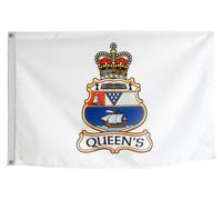 Bandiera UOTC della regina Belfast dell'esercito britannico con occhielli - l...