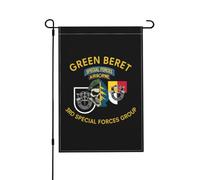 Bandiera US Army 3rd Special Forces Group Green Beret Skull Striscione