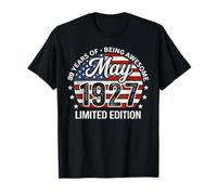 Bandiera USA per Il 99° Compleanno, Uomo e Donna, 1927 Maglietta