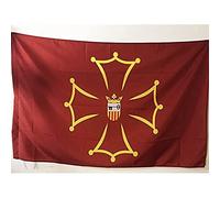 BANDIERA VAL D'ARAN 150x90cm - BANDIERA DEL VALLE D'ARAN 90 x 150 cm foro per asta - AZ FLAG