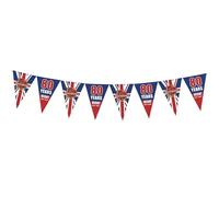 [Bandiera veday per l'80° anniversario del VE Day in Europa] Un must have per la celebrazione. Lo stile retrò evidenzia e rende la tua commemorazione più cerimoniale! Rnj531 (blu, taglia unica)