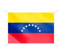 Bandiera Venezuela ufficiale - Bandiere del Mondo per interno ed esterno, bandiere decorative e da collezione, bandiera italiana inclusa - Dimensione 144x93 cm