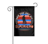 Bandiera Verticale Dad You Are My Superheros Con 2 Occhielli Bandiera Appendere Bandiere Giardino Per Camere Attività Letto 12X18 Inch