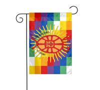 Bandiera Verticale Garden Banner Of The Restored Inca Empire Robuste Bandiera Pace Appendere Striscione Da Giardino Per Casa Strada Parete 12X18 Inch