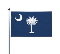 Bandiera Verticale Garden South Carolina Resistente Alle Intemperie Bandiera Verticale Robuste Decorazioni Da Esterno Per Decorazioni Attività Balcone 3X5 Ft