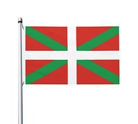 Bandiera Verticale The Basque Country Con 2 Occhielli Bandiera Verticale Garden Resistente Alle Intemperie Segnali Da Giardino Per Patio All'Aperto Parete 3X5 Ft