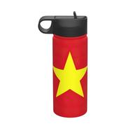 Bandiera vietnamita 18oz Sport Bollitore Isolato In Acciaio Inox Vuoto Sport All'aperto Uso Domestico Quotidiano