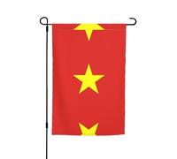 Bandiera vietnamita Bandiera decorativa da giardino 30,5 x 45,7 cm, 100% fibra di poliestere, tessuto spesso, universale per tutte le stagioni